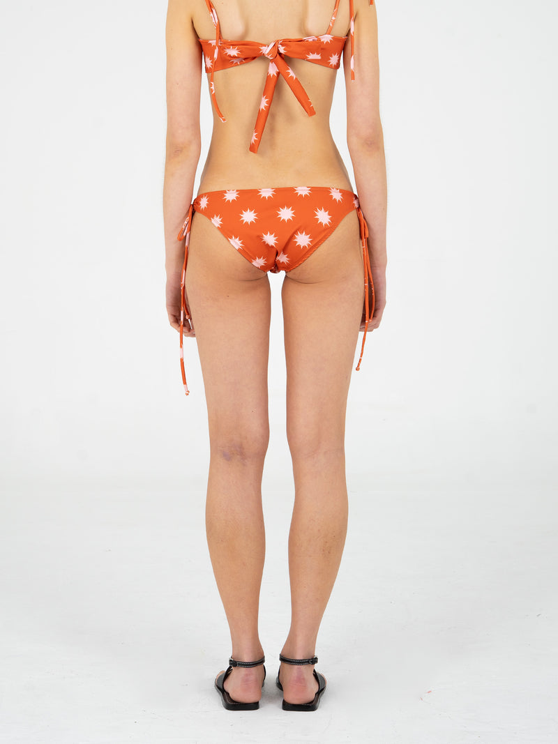 Illusion Sun-Printed Bikini Bottom accesorios