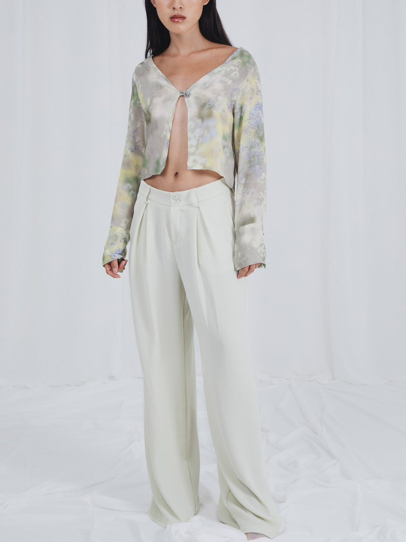 Illusory pants falda