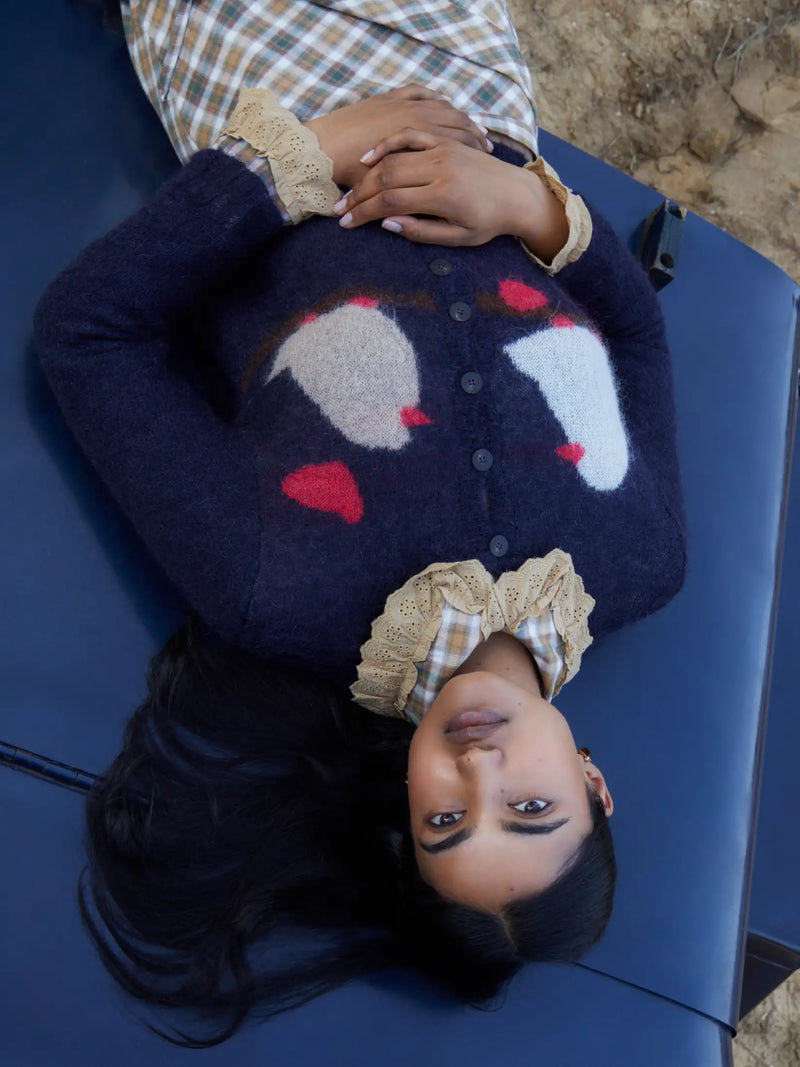 Willow Brown Plaid Crop Shirt