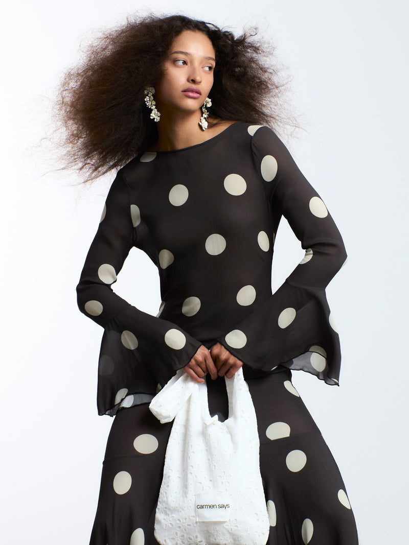 Jester Polka Dot Dress vestidos