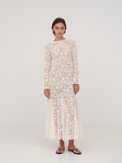 Jester White Lace Dress
