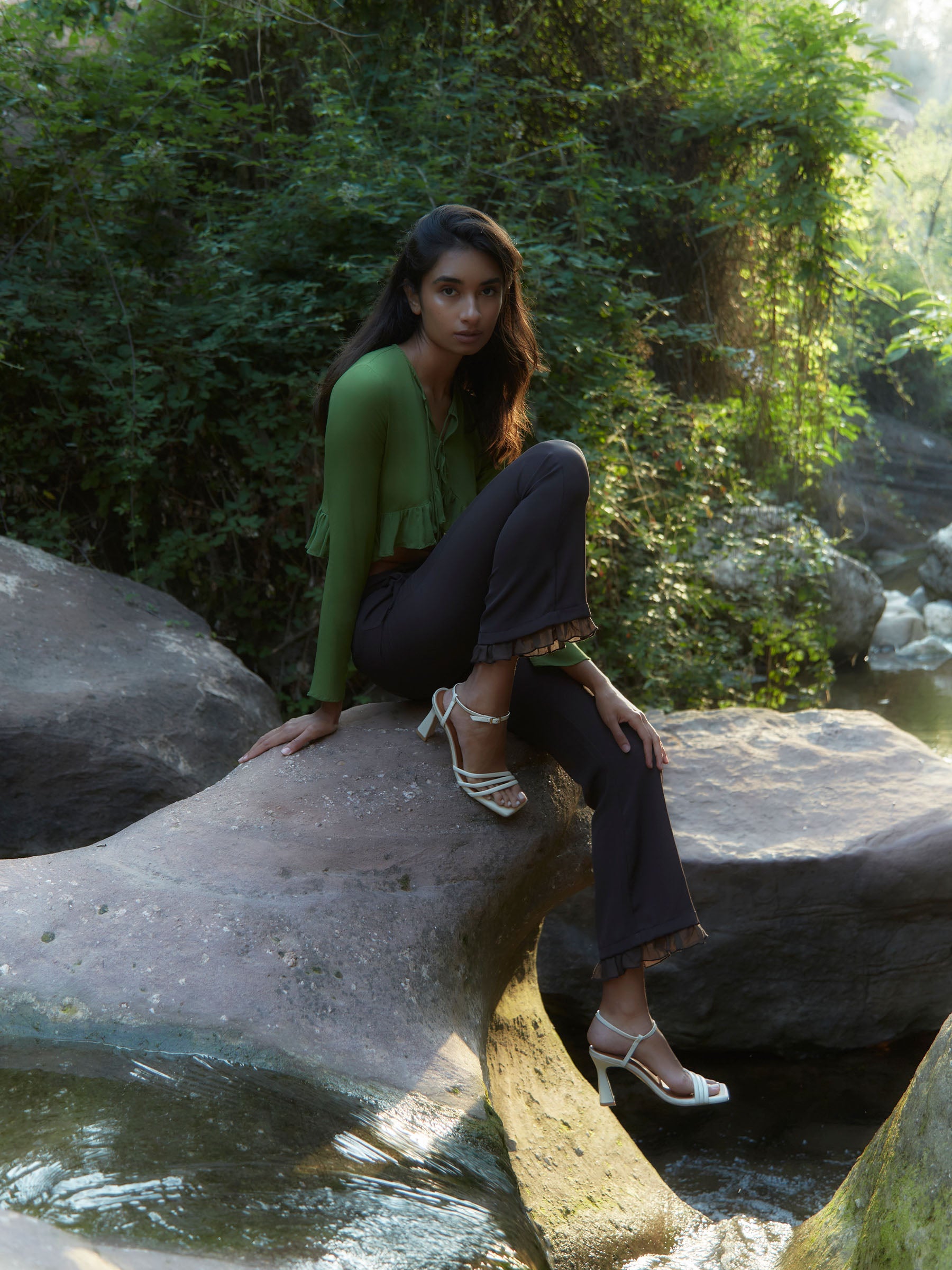 Leaf blouse camisas y camisetas