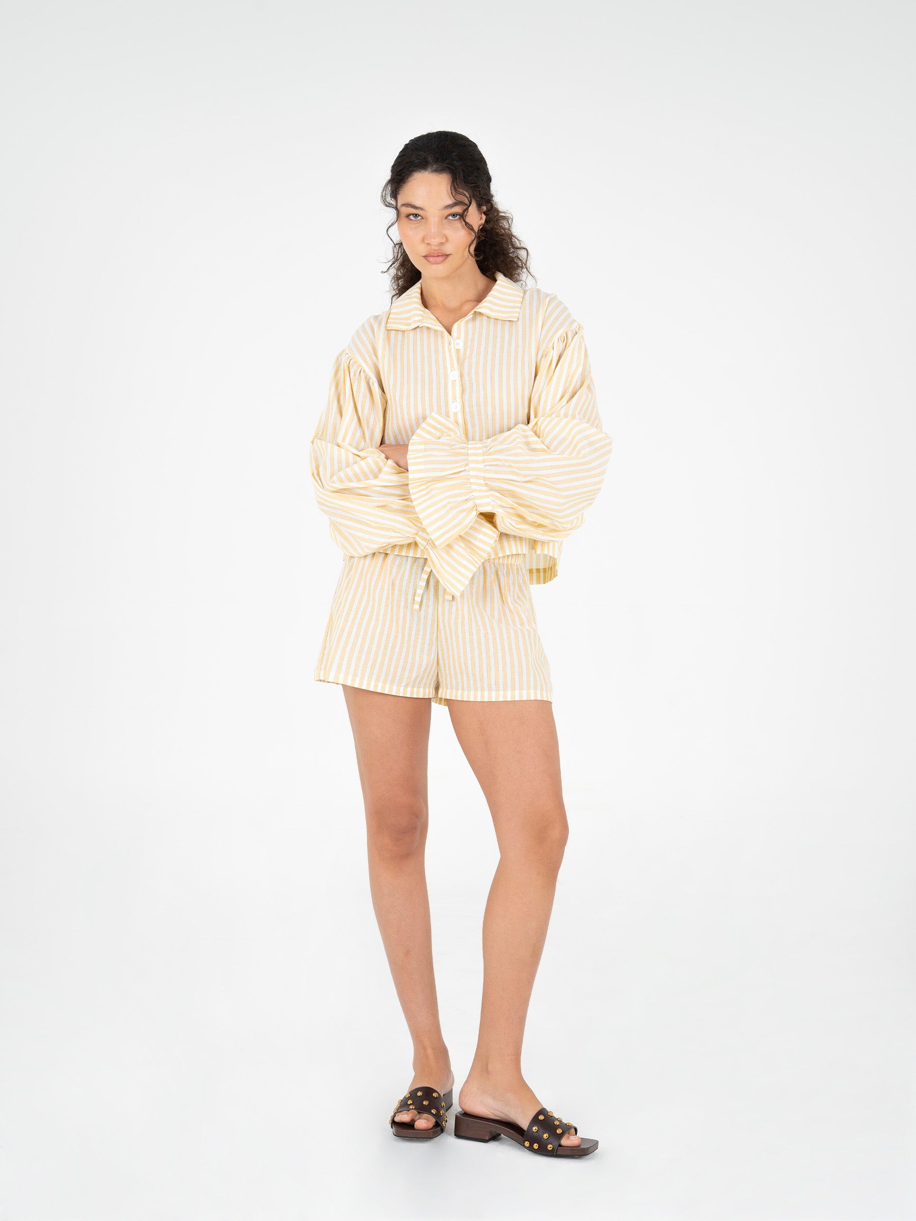 Long Striped Spirit Top camisas y camisetas