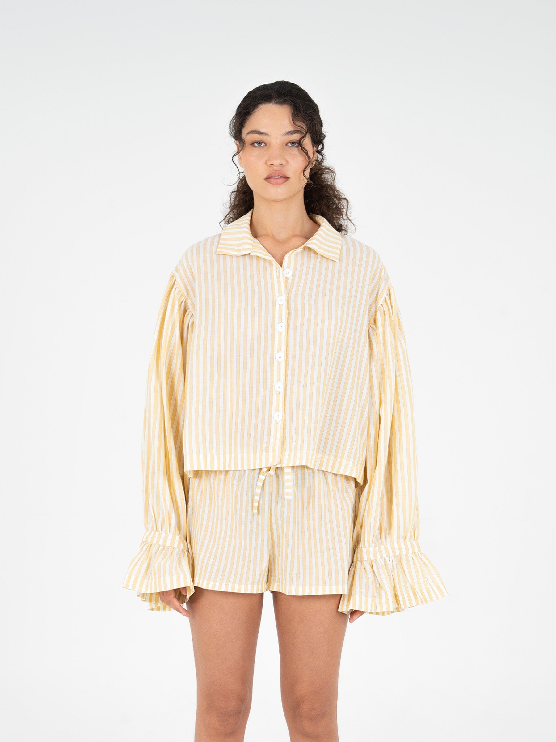 Long Striped Spirit Top camisas y camisetas