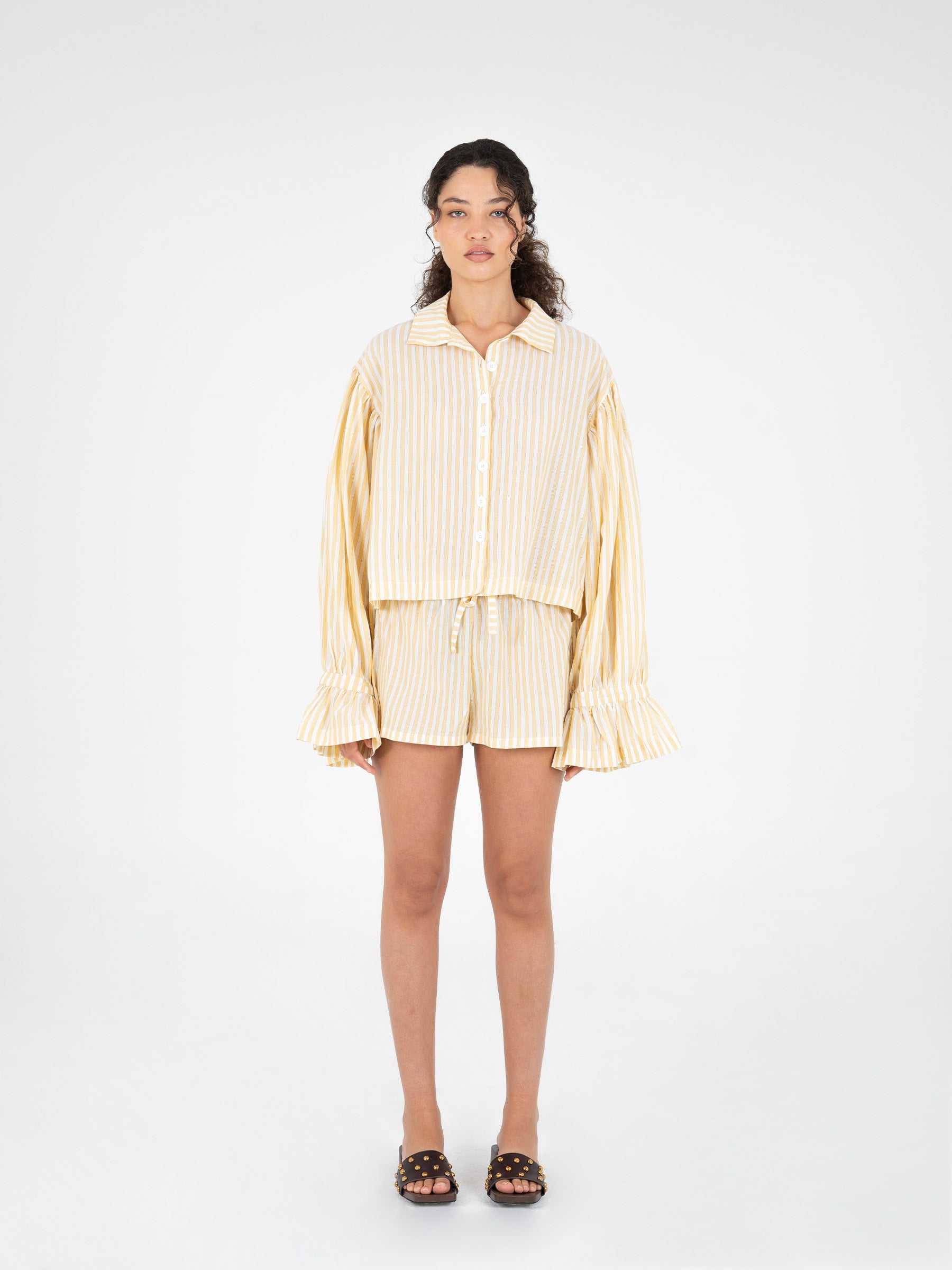 Long Striped Spirit Top camisas y camisetas