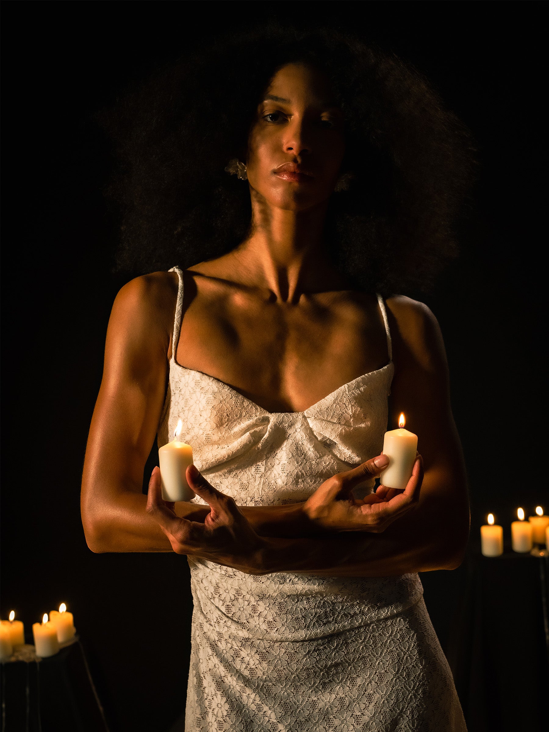 Luna White Lace Dress vestidos