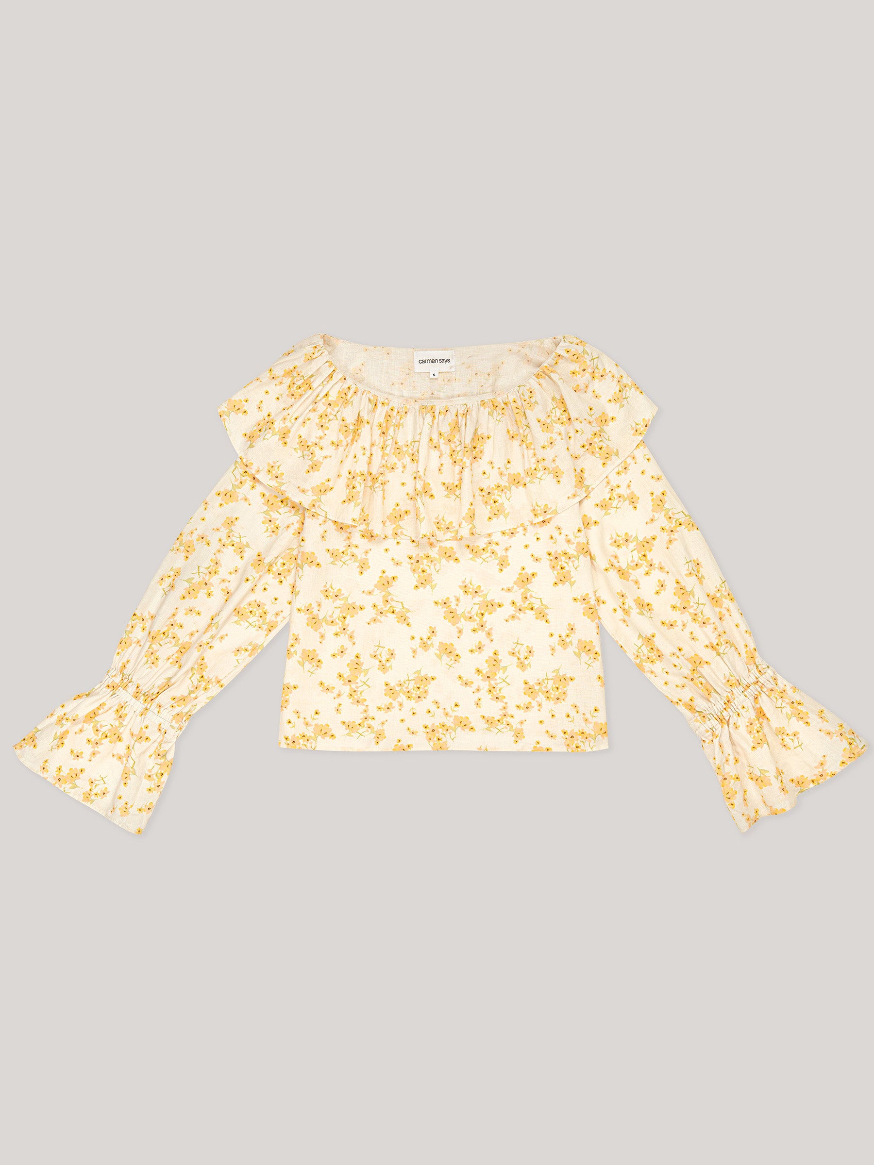 Marguerite Floral Print Blouse top