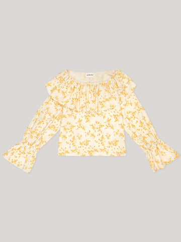 Marguerite Floral Print Blouse