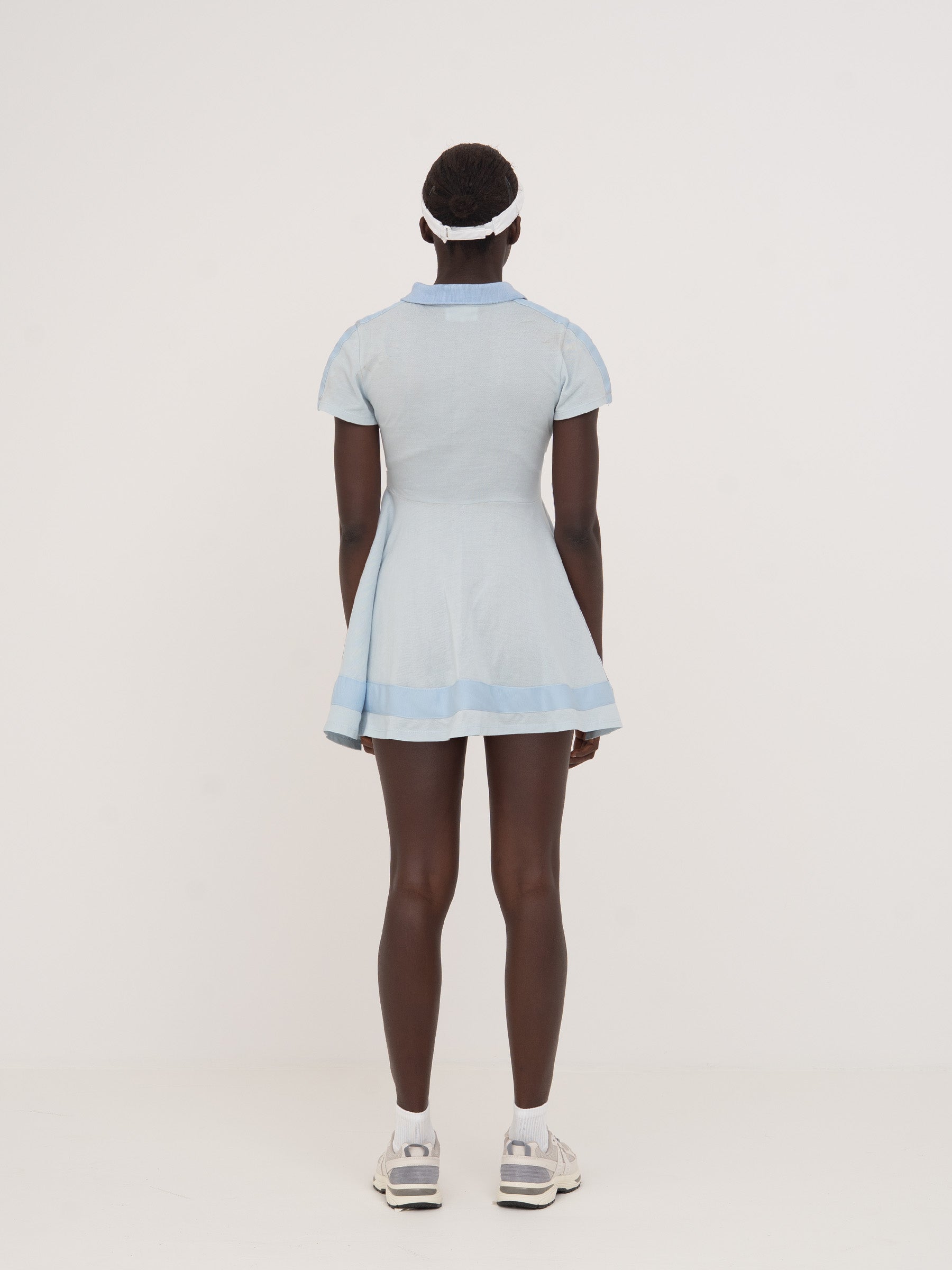 Matchpoint Blue Jersey Knit Mini Tennis Dress pantalones
