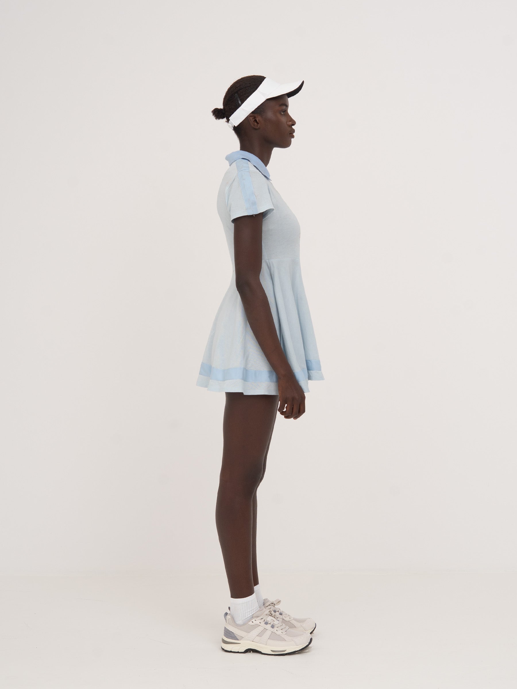 Matchpoint Blue Jersey Knit Mini Tennis Dress pantalones