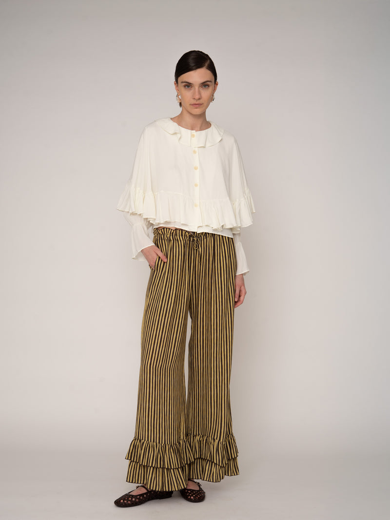 Mousse White Blouse top