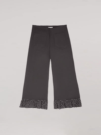 Night Noctis Brown Polka Dot Pants