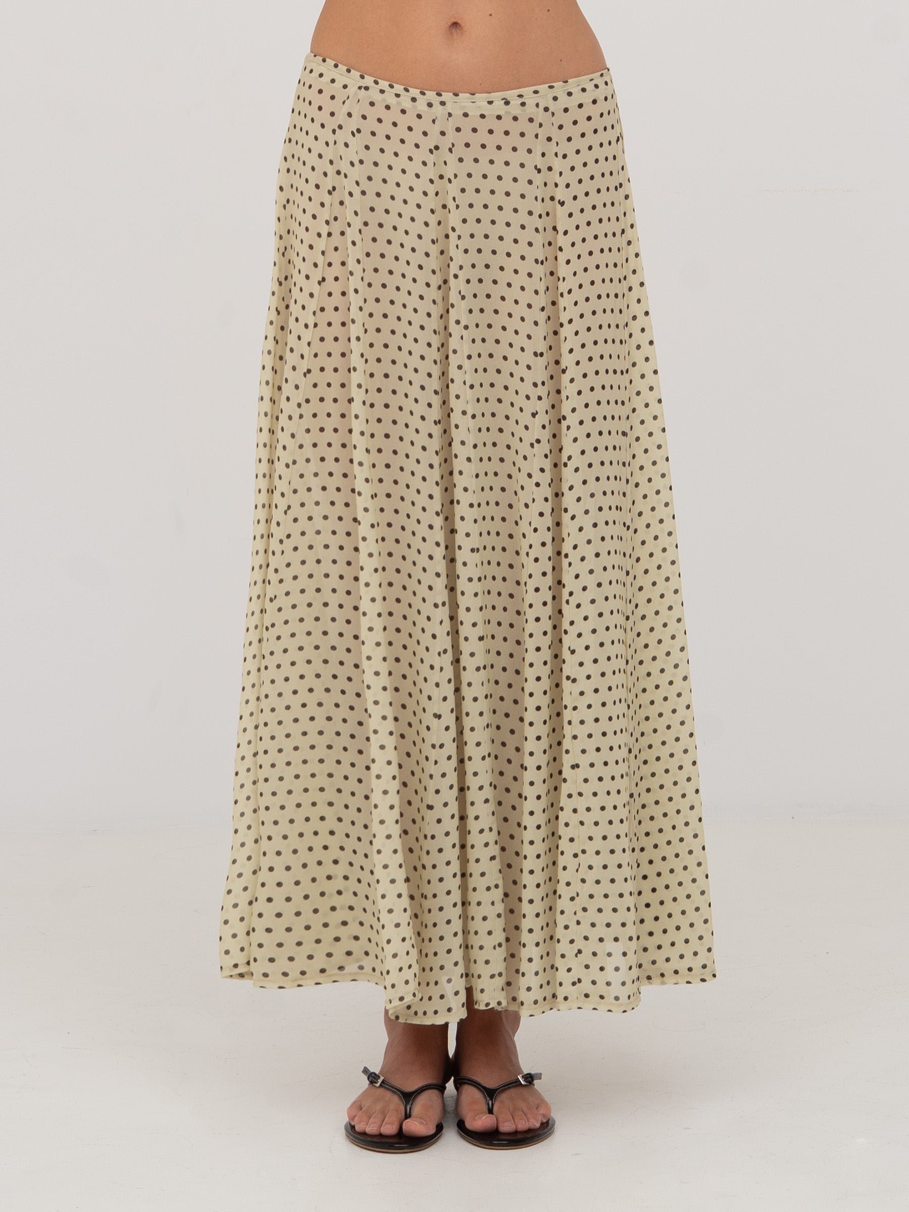Night Noctis Polka Dot Skirt falda