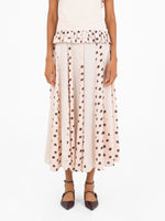 Completa tu look con Noctis Beige Polka Dot Print Skirt