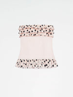 Completa tu look con Noctis Beige Polka Dot Print Top