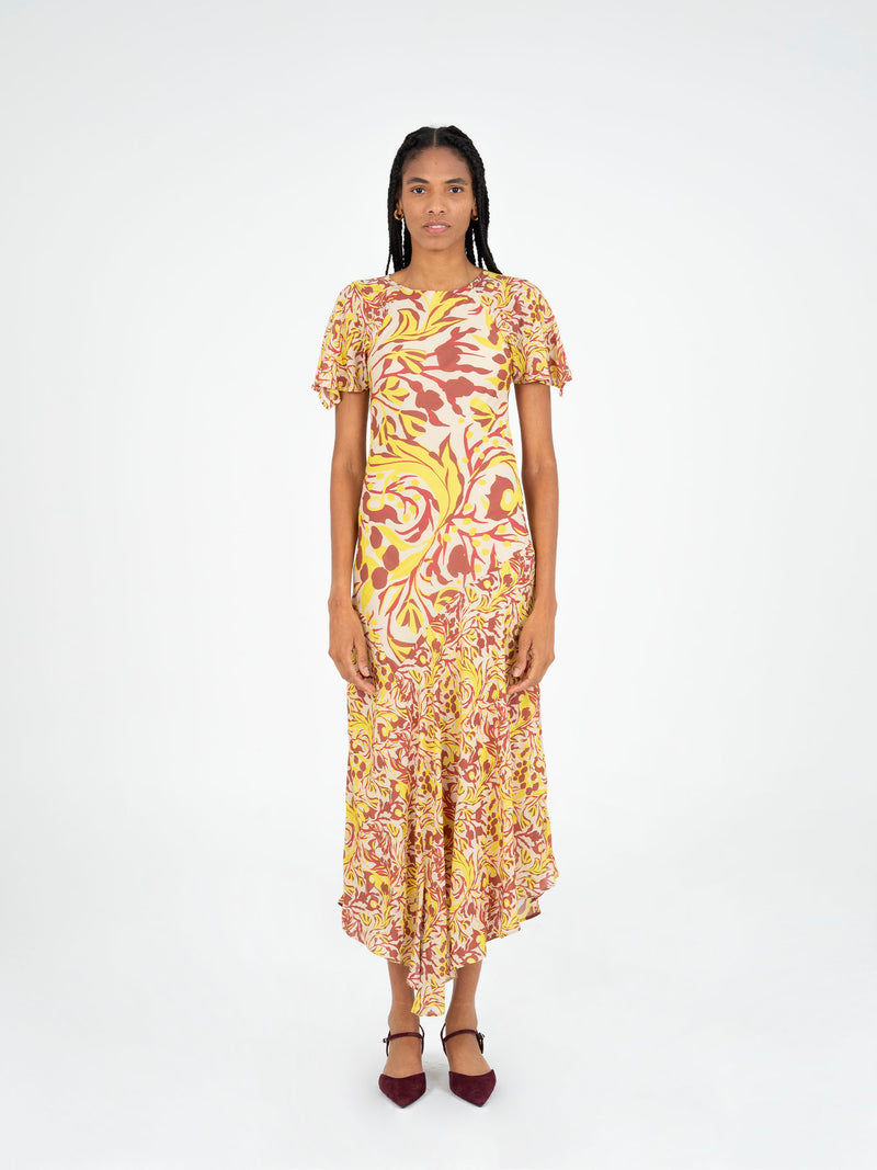 Oracle Multicolor Dress vestidos