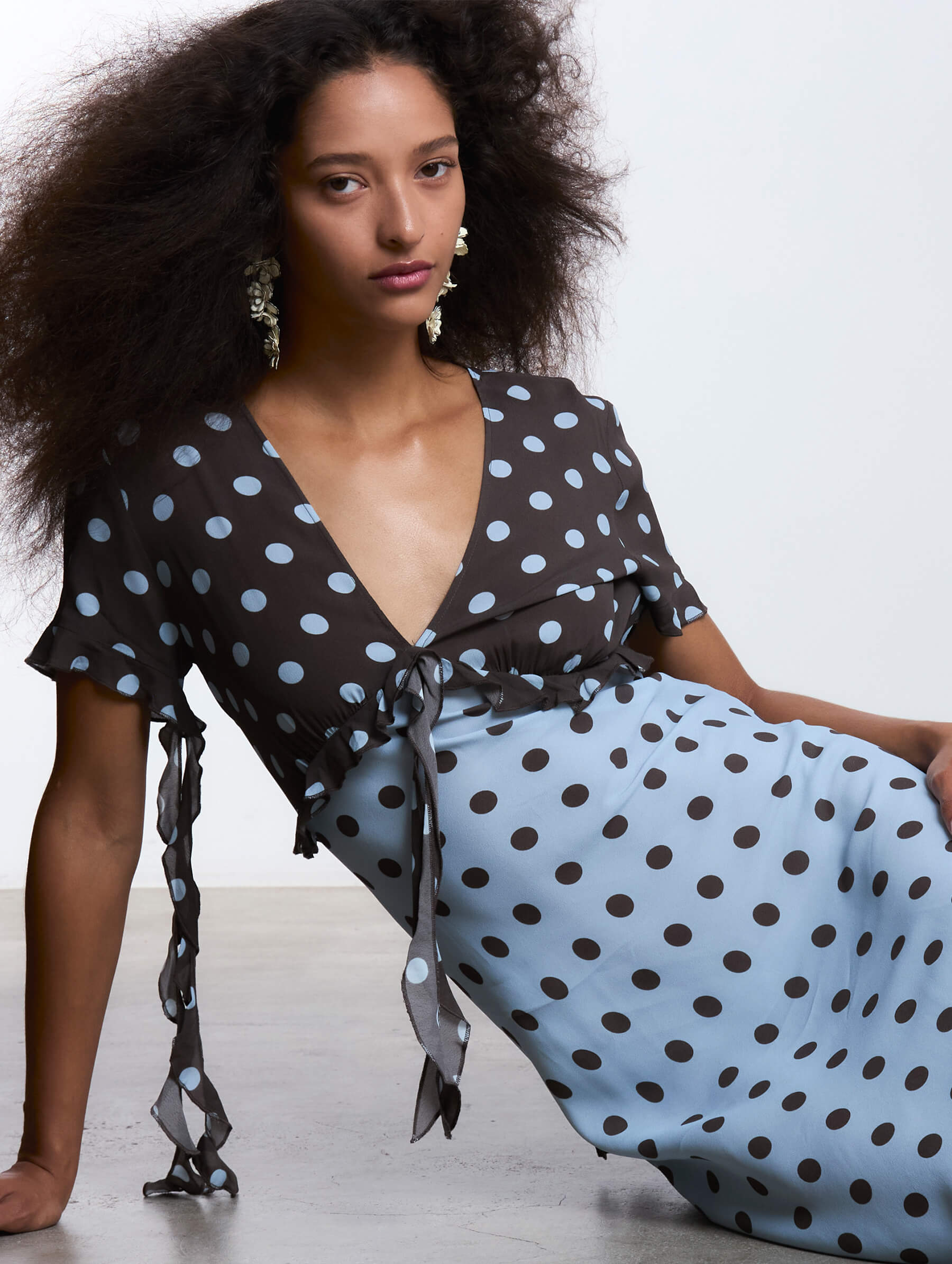 Paris Polka Dot Dress vestidos