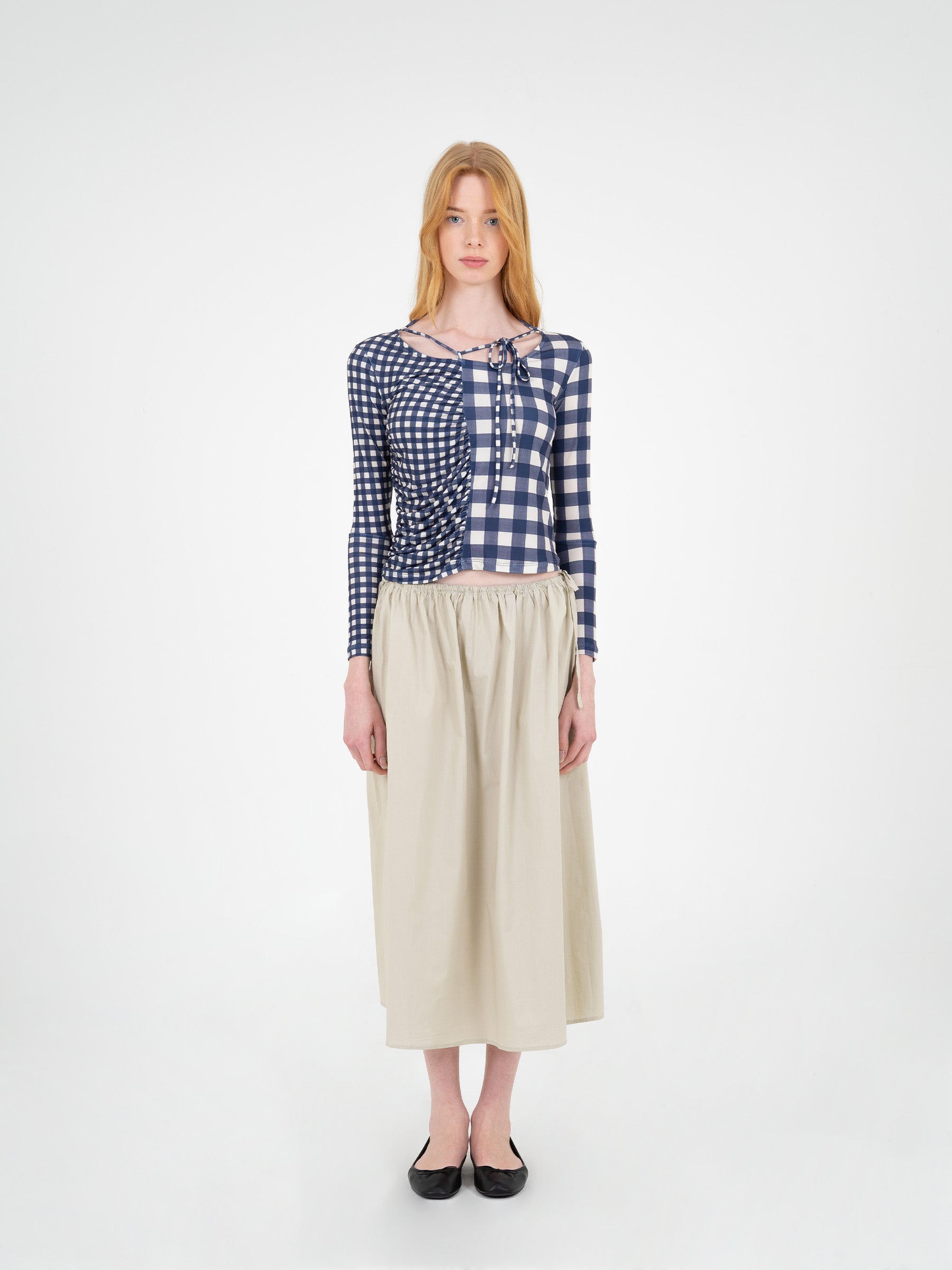 Pavement Beige Skirt falda