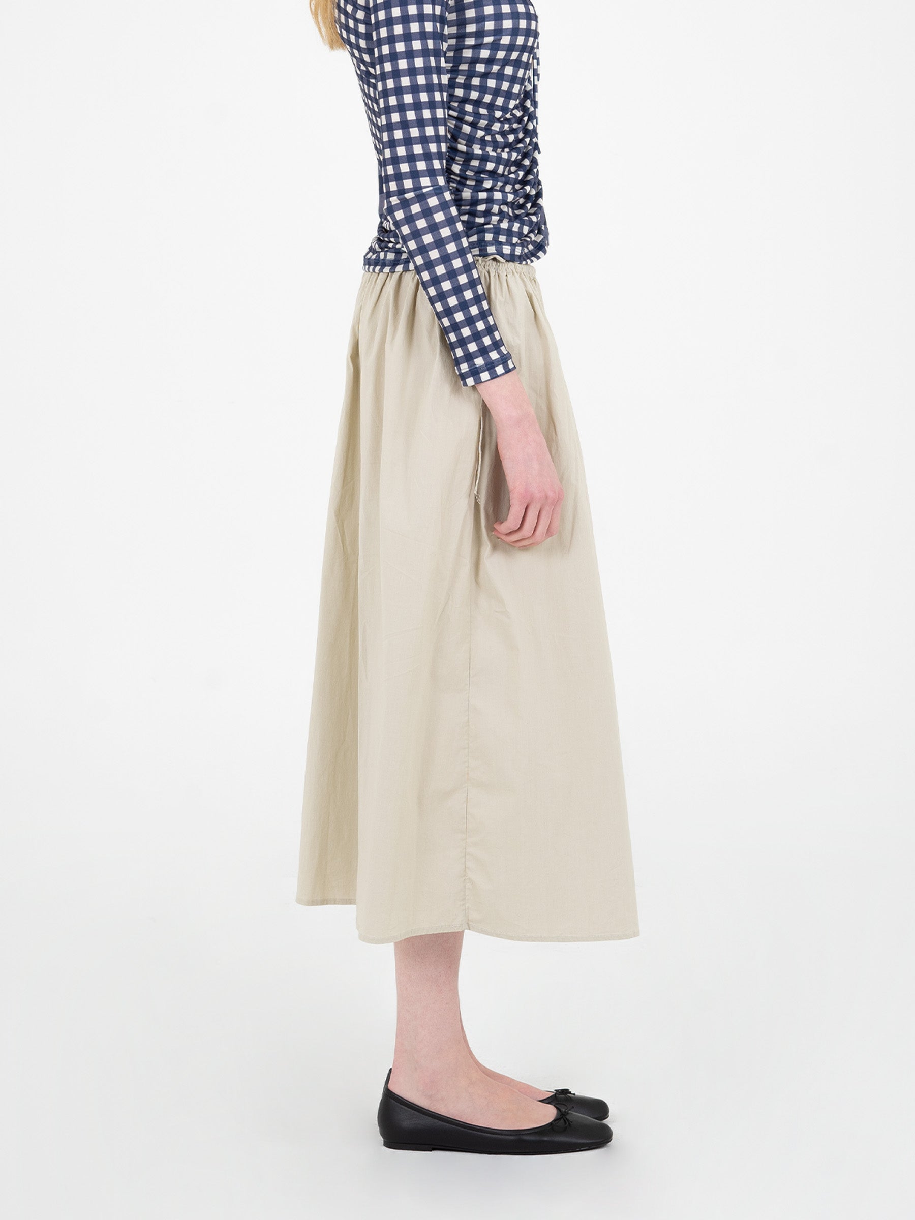 Pavement Beige Skirt falda