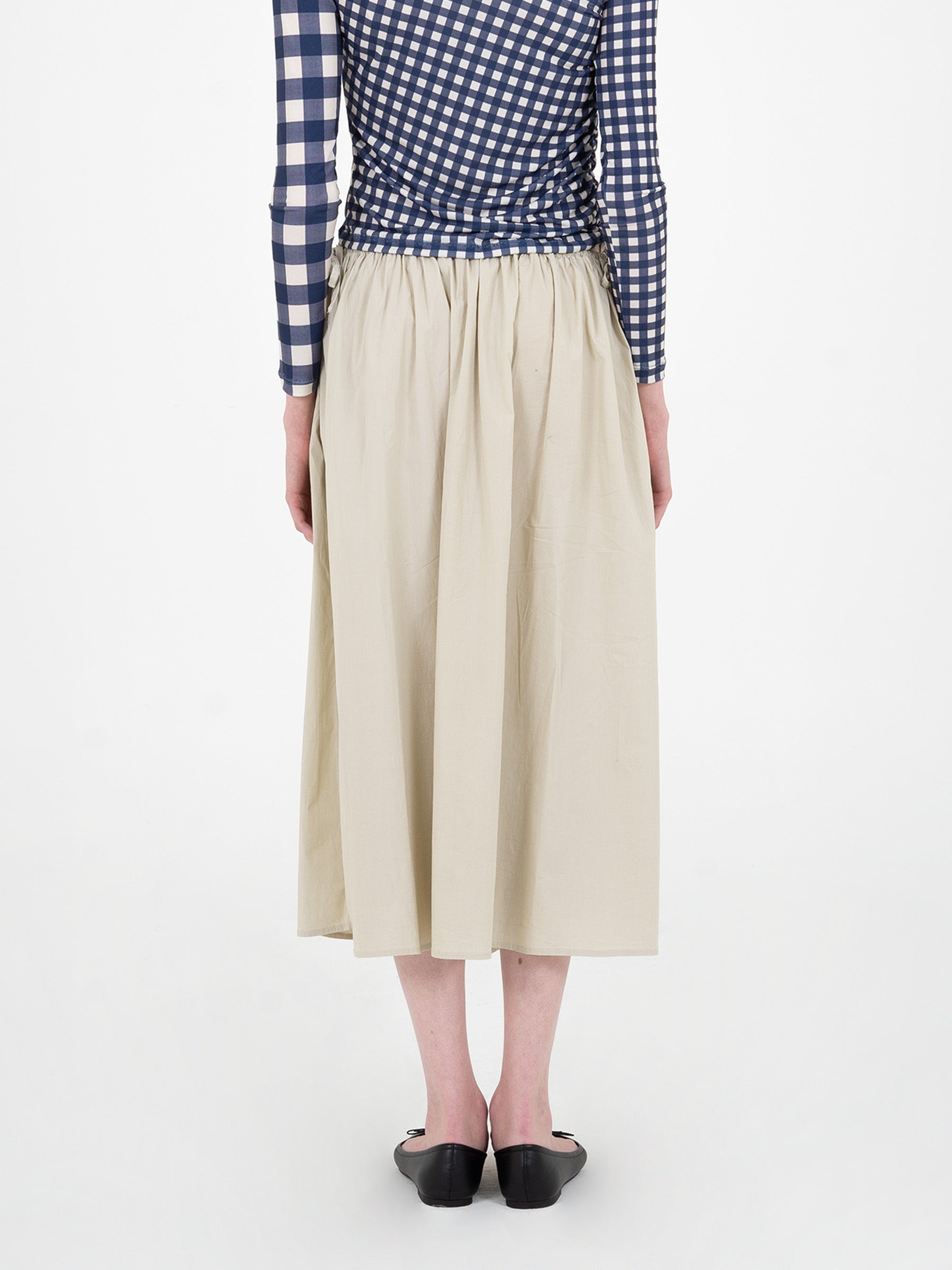 Pavement Beige Skirt falda