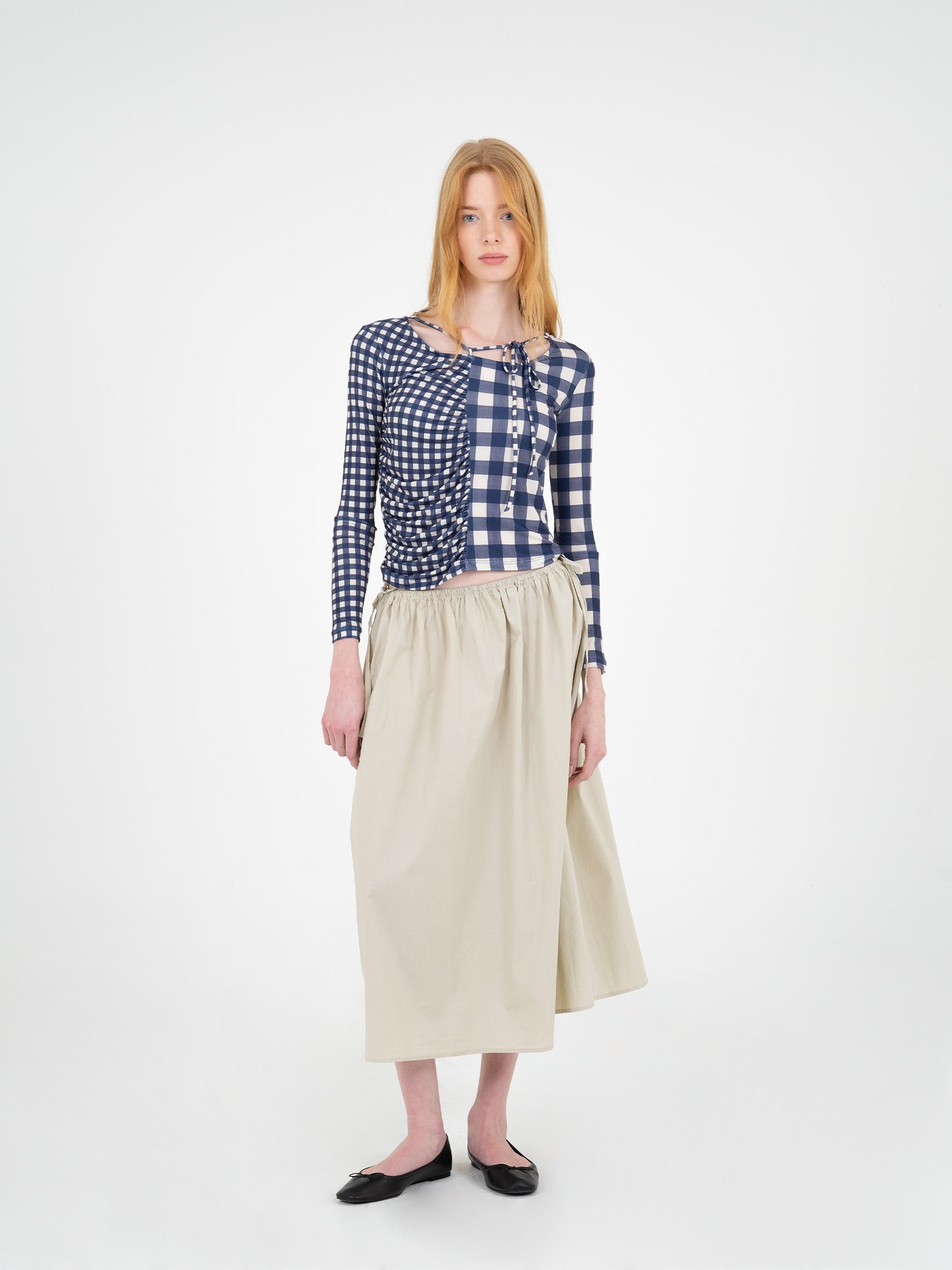 Pavement Beige Skirt falda