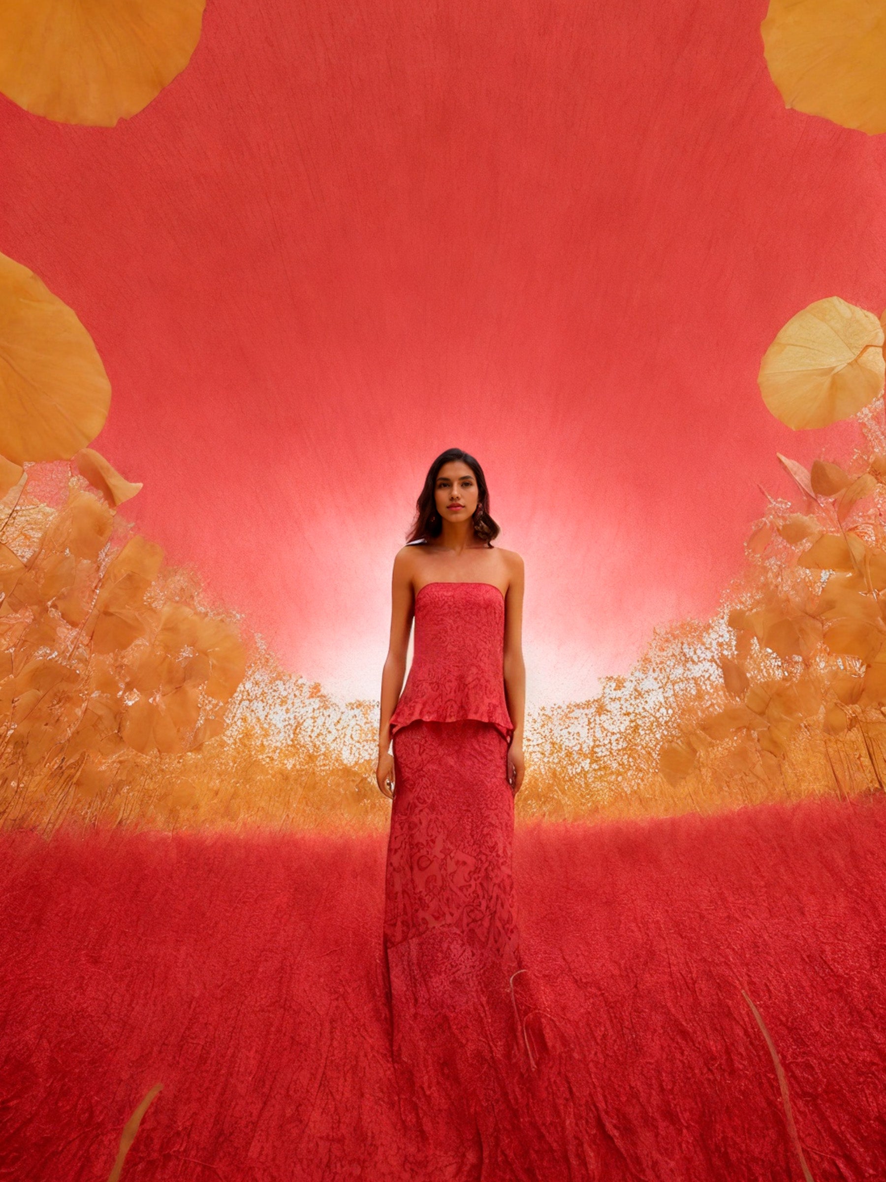 Peony skirt camisas y camisetas