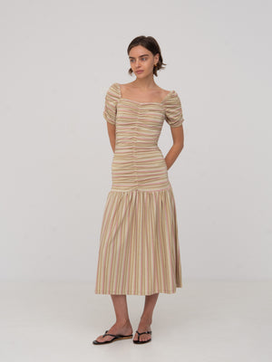 Persephone Striped Dress