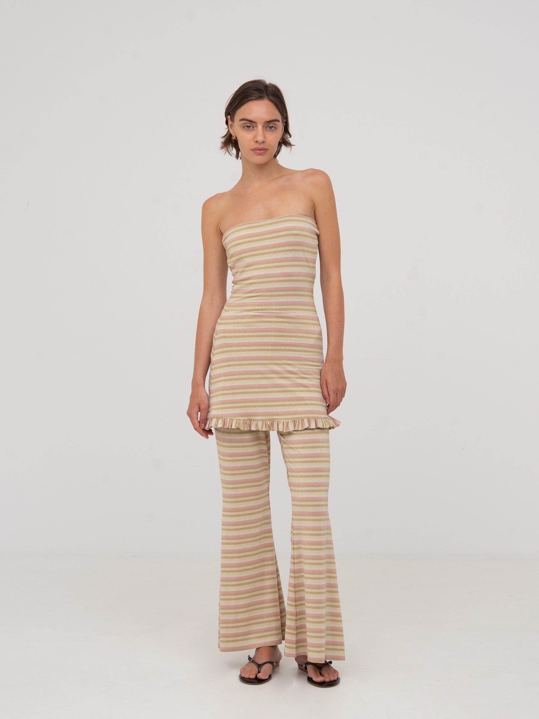 Persephone Striped Pants pantalones