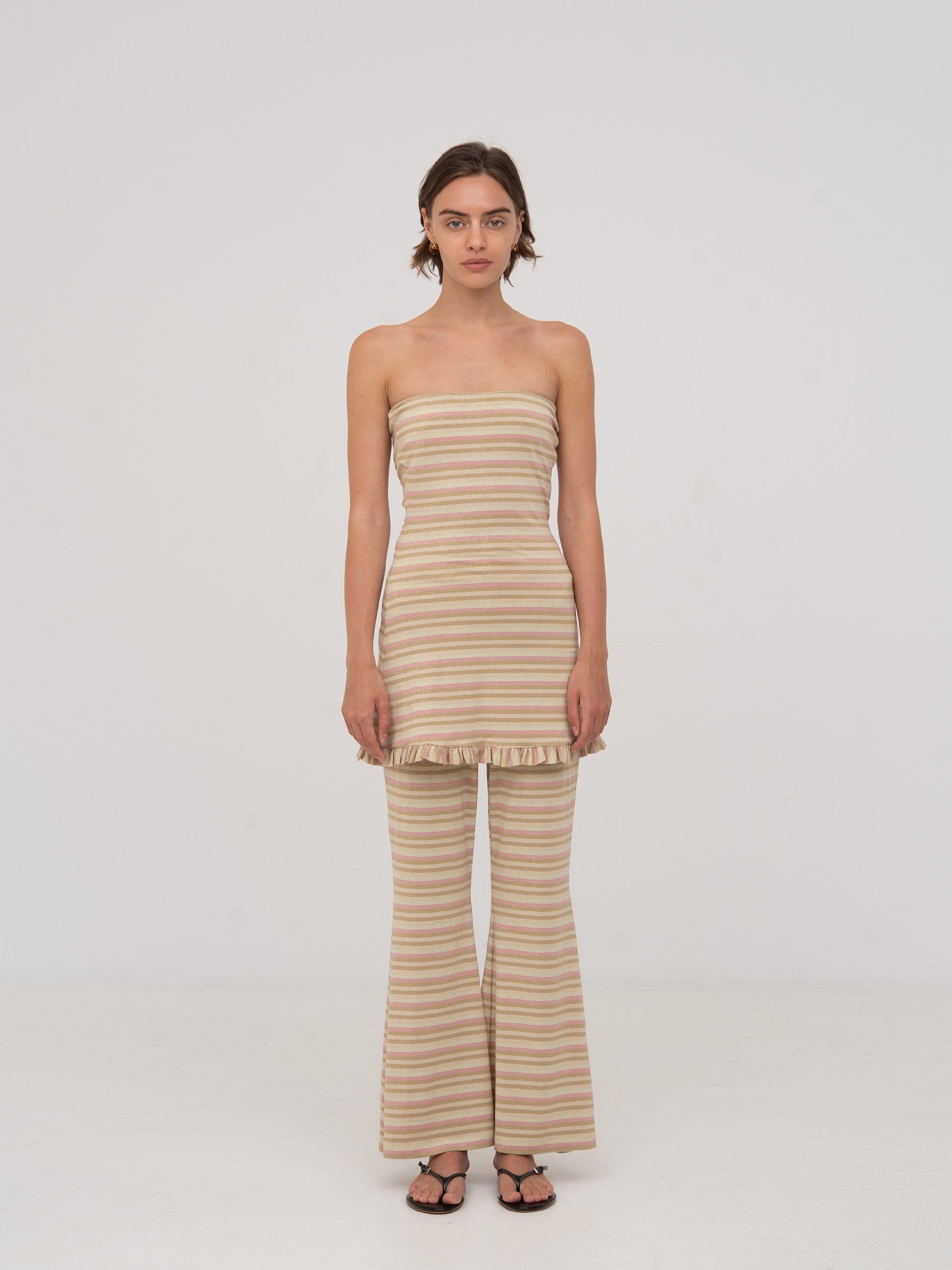 Persephone Striped Top top