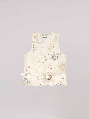 Priest Solar System-Printed Vest