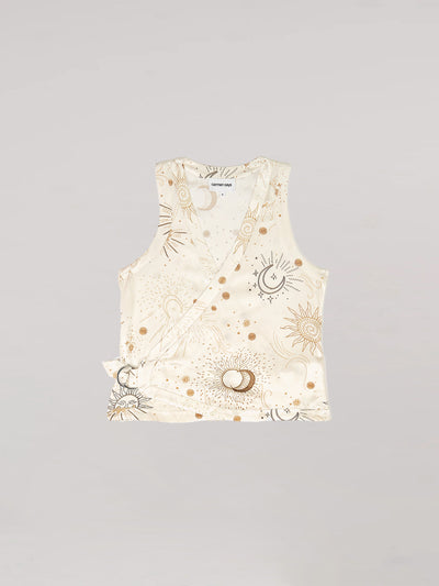 Priest Solar System-Printed Vest
