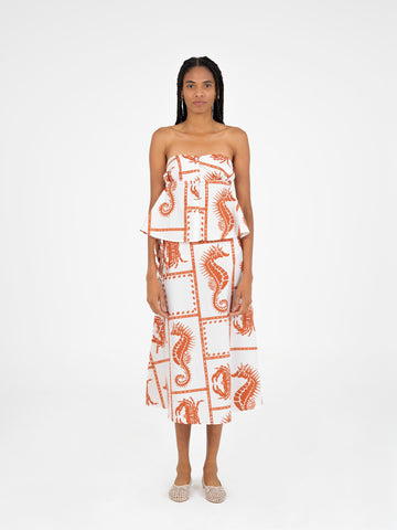 Puck Ocean-Inspired Skirt