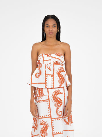 Puck Ocean-Inspired Top