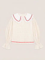 Completa tu look con Offduty Cream Pyjama Blouse