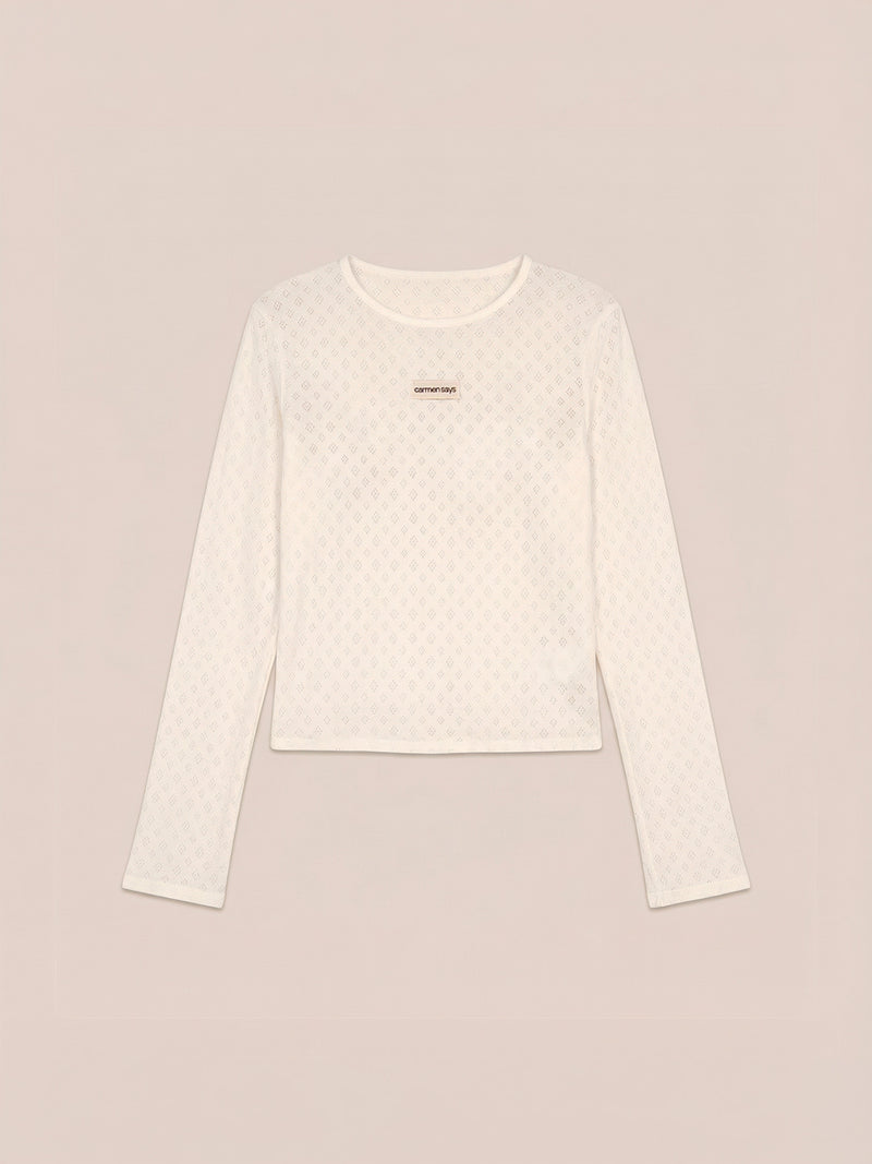 Frame White Jersey Top