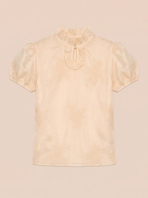 Cream Echo Blouse