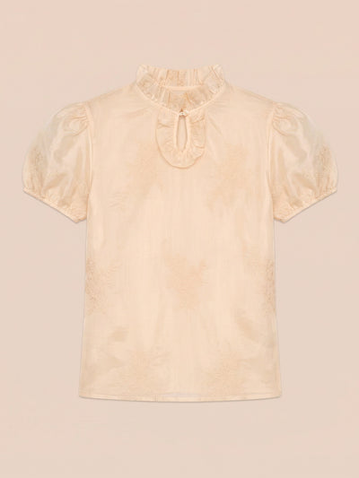 Cream Echo Blouse