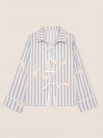 Completa tu look con Striped Bambi Blue Print Pyjama Shirt