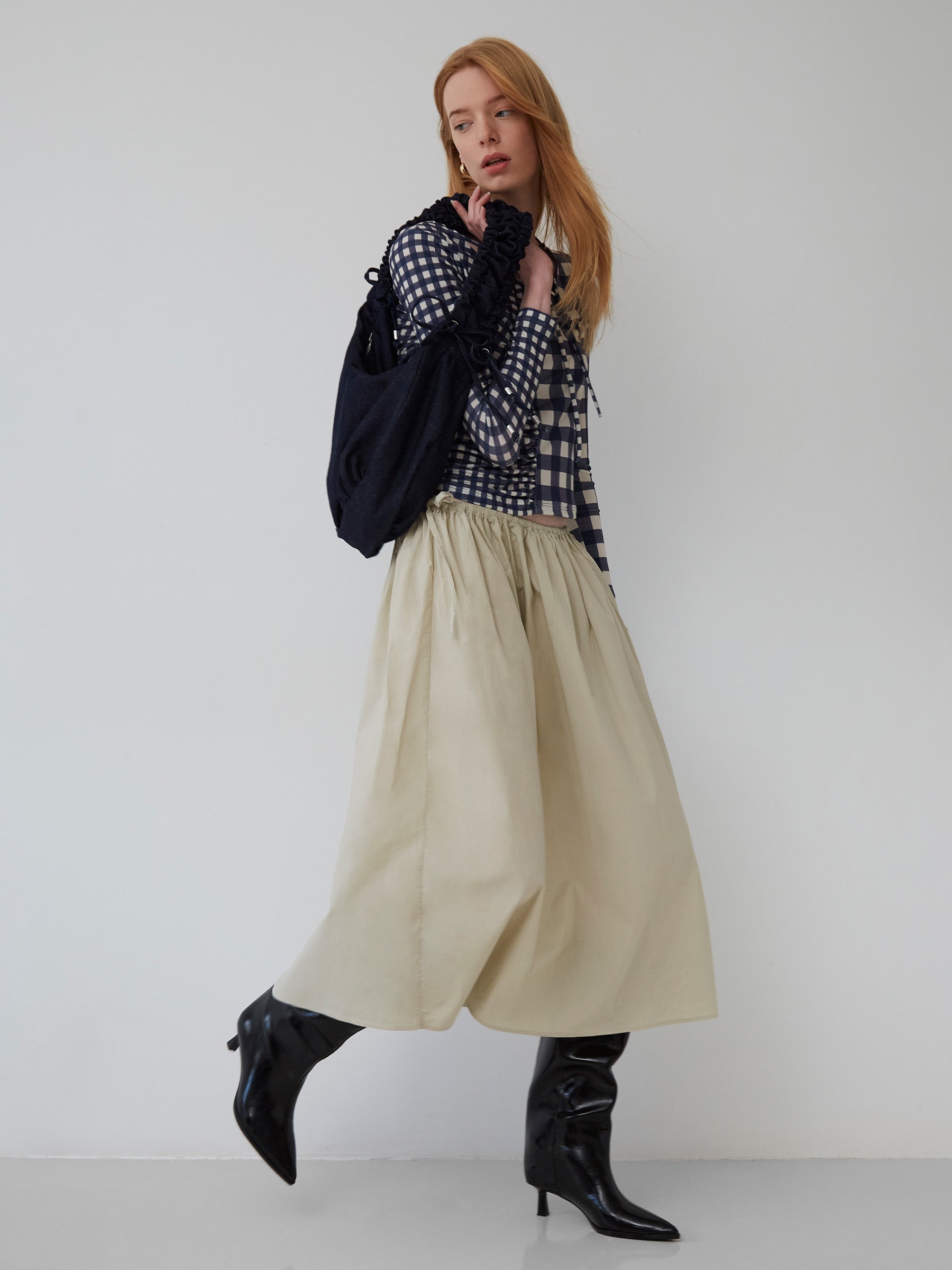 Rooftop Vichy Squared Top camisas y camisetas