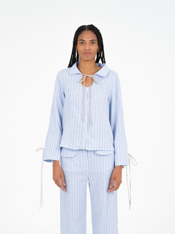 Skyline Blue Striped Shirt