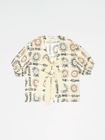 Soleil Spirit Sun-Printed Top
