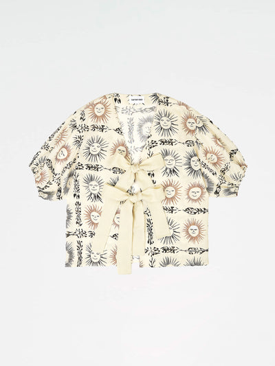 Soleil Spirit Sun-Printed Top