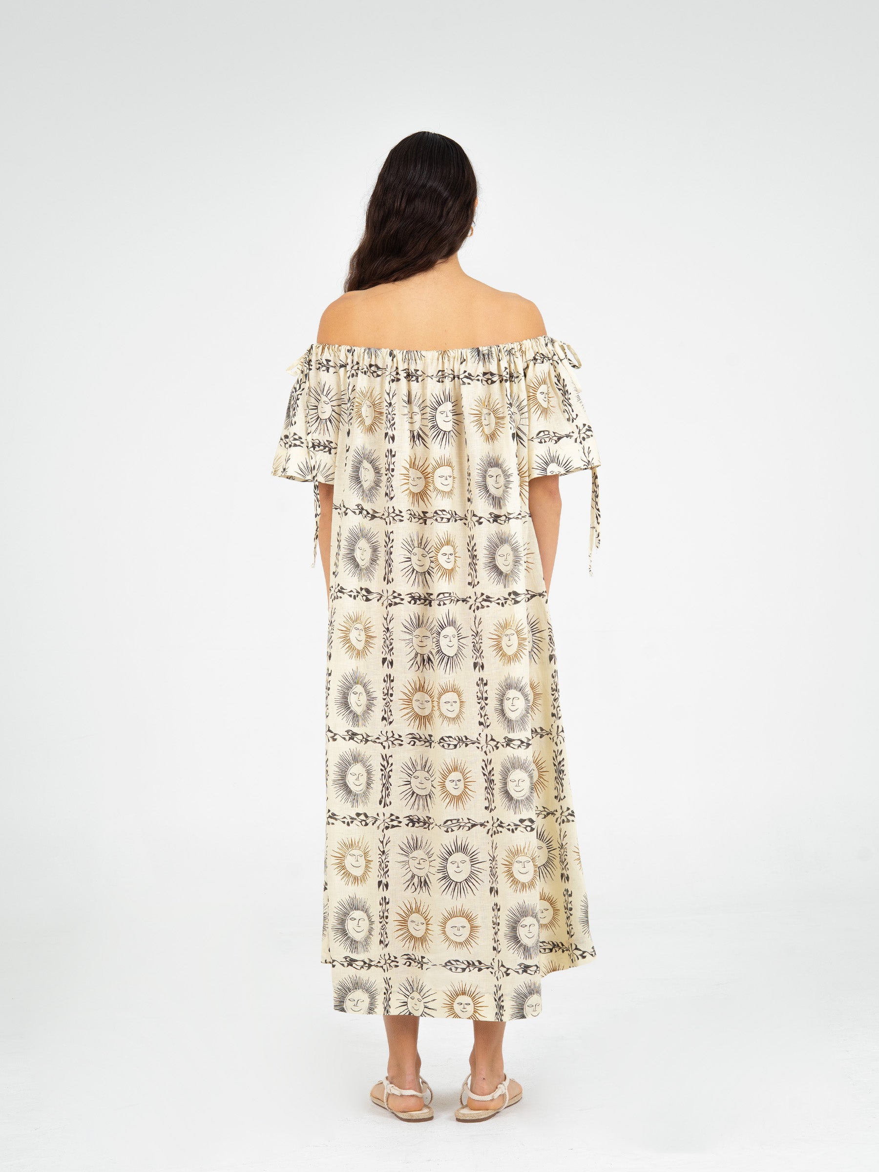 Soleil Sun-Printed Maxi Dress vestidos