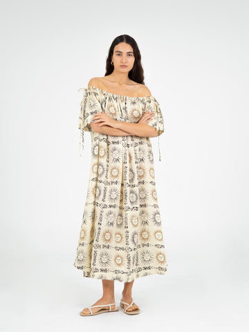 Soleil Sun-Printed Maxi Dress