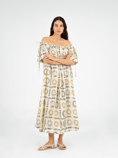 Soleil Sun-Printed Maxi Dress