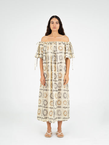 Soleil Sun-Printed Maxi Dress