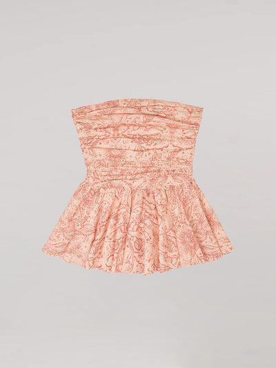 Sophia Pink Solar System-Printed Top