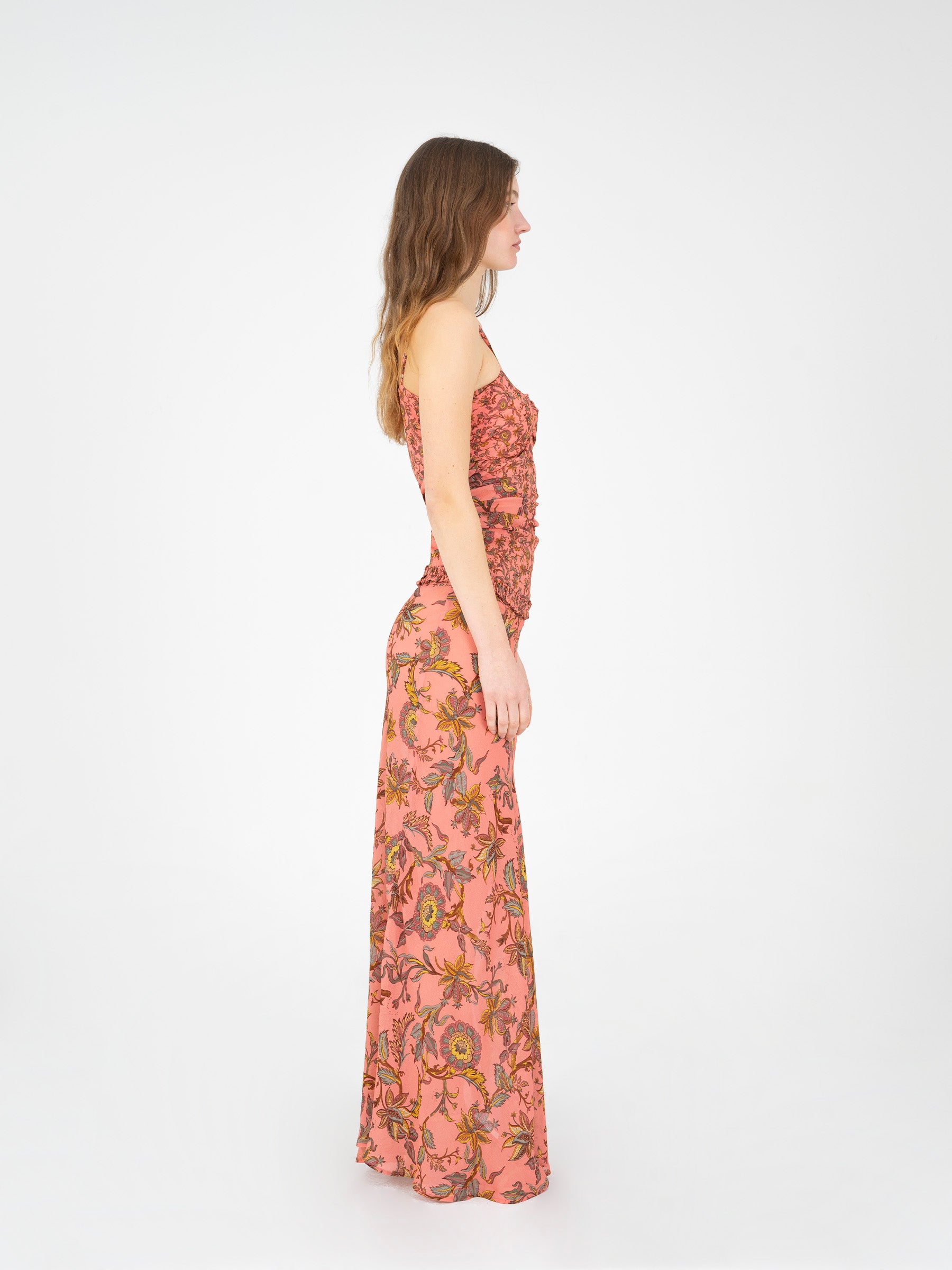 Soulmate Pink Floral Print Dress vestidos