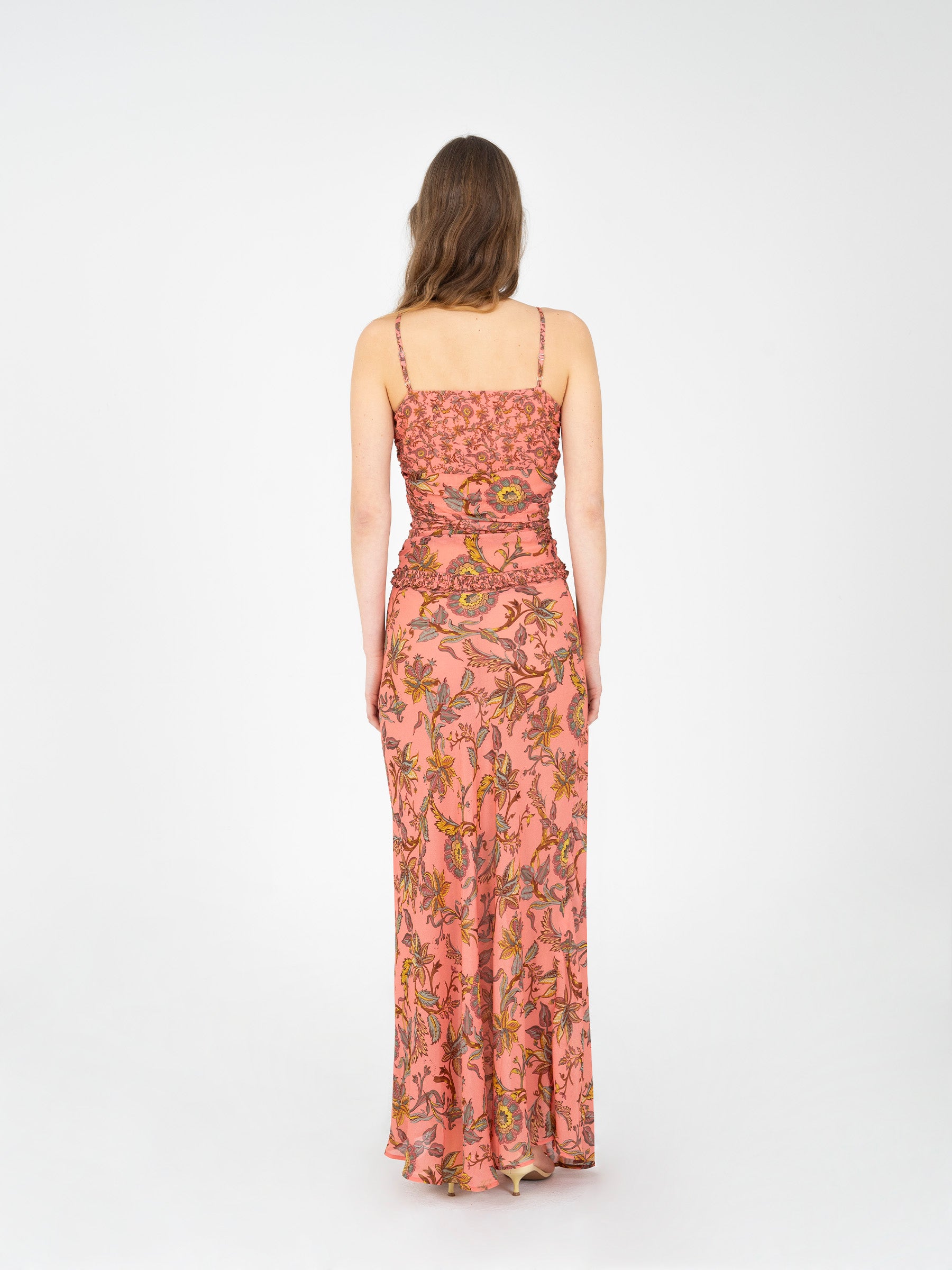 Soulmate Pink Floral Print Dress vestidos