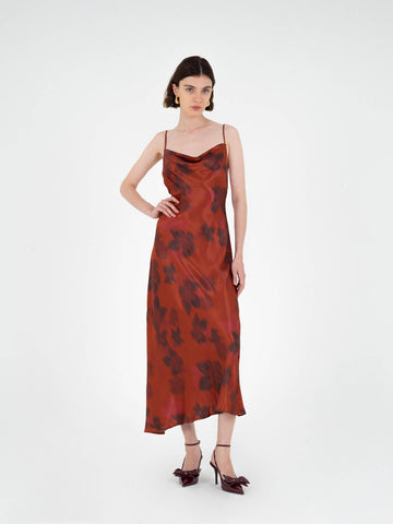 Stocking Print Dress vestidos